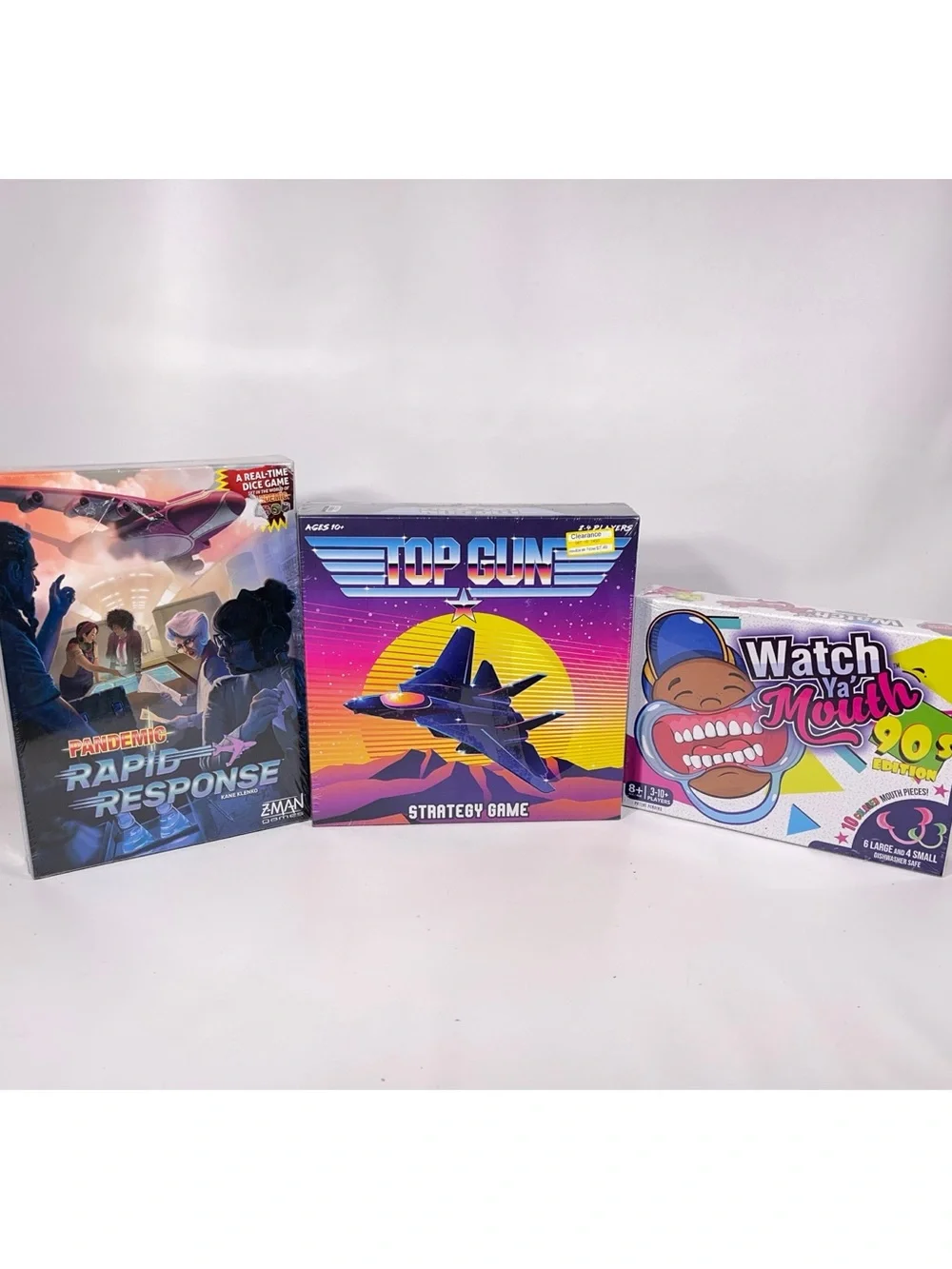 Kids and Family Board Games Bundle Lot of 3 New